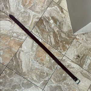 Italian leather belt